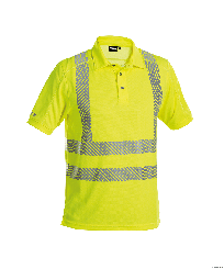DASSY 710024 Brandon Warnschutz UV-Poloshirt neongelb 