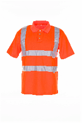 PLANAM Warnschutz Poloshirt uni uni orange 
