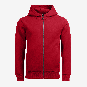 FHB QUENTIN Hoodie-Jacke unisex 33-rot