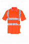PLANAM Warnschutz Poloshirt uni uni orange