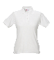 FAPAK Ladies Polo Pique Shirt  weiß